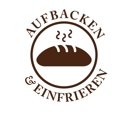 Aufbacken & Einfrieren